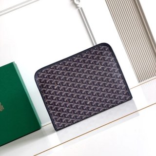 GOYARD ジュヴァンス 大洗面ポーチ 青 サイズ:29.5x23x7.5cm GOYARD ジュヴァンス 大洗面ポーチ 青 サイズ:29.5x23x7.5cm