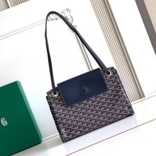 GOYARD 6685 レザー ブルー ハンドバッグ ルエット、レザー 31x23x14cm サイズ:31x23x14cm GOYARD 6685 レザー ブルー ハンドバッグ ルエット、レザー 31x23x14cm サイズ:31x23x14cm