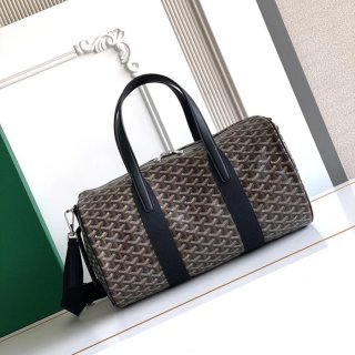 GOYARD バレル40 スポーツトラベルバッグ 黒 サイズ:40x23x23cm GOYARD バレル40 スポーツトラベルバッグ 黒 サイズ:40x23x23cm