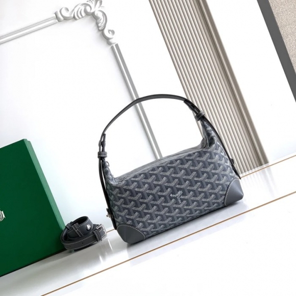 GOYARD 8031 グレー 化粧ポーチ、ハンドバッグ ボーイング 24x13x12cm サイズ:24x13x12cm GOYARD 8031 グレー 化粧ポーチ、ハンドバッグ ボーイング 24x13x12cm サイズ:24x13x12cm