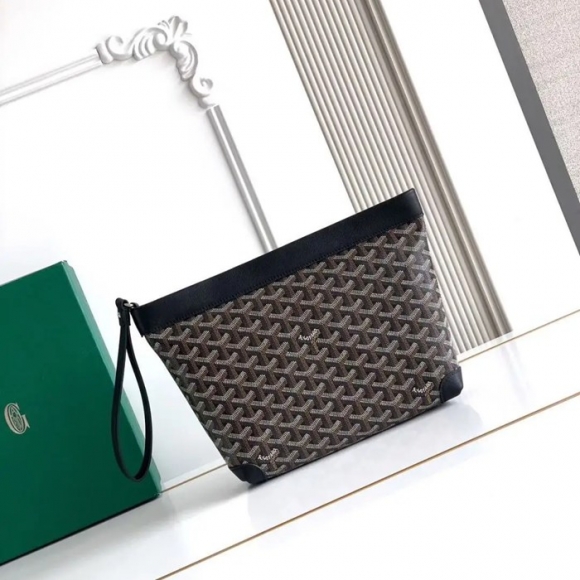 GOYARD コンティハンドバッグ 黒 サイズ:24x22x6.5cm GOYARD コンティハンドバッグ 黒 サイズ:24x22x6.5cm