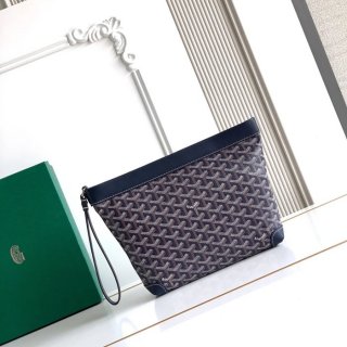 GOYARD コンティハンドバッグ 青 サイズ:24x22x6.5cm GOYARD コンティハンドバッグ 青 サイズ:24x22x6.5cm