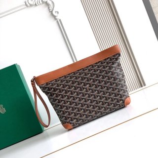 GOYARD コンティハンドバッグ 棕 サイズ:24x22x6.5cm GOYARD コンティハンドバッグ 棕 サイズ:24x22x6.5cm