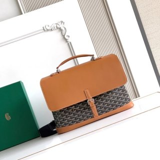 GOYARD シタディン 小メッセンジャー 黒棕 サイズ:38x33cm GOYARD シタディン 小メッセンジャー 黒棕 サイズ:38x33cm