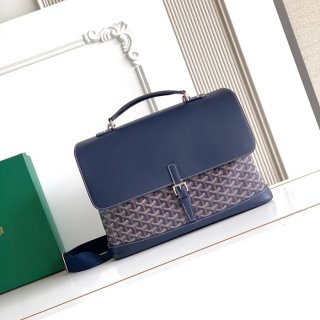 GOYARD シタディン 小メッセンジャー 青 サイズ:38x33cm GOYARD シタディン 小メッセンジャー 青 サイズ:38x33cm