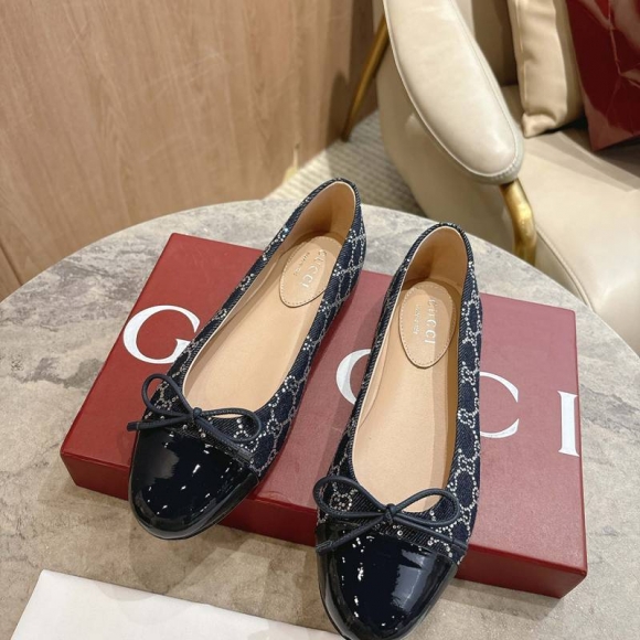 【GUCCI】バレエシューズレディース 【GUCCI】バレエシューズレディース