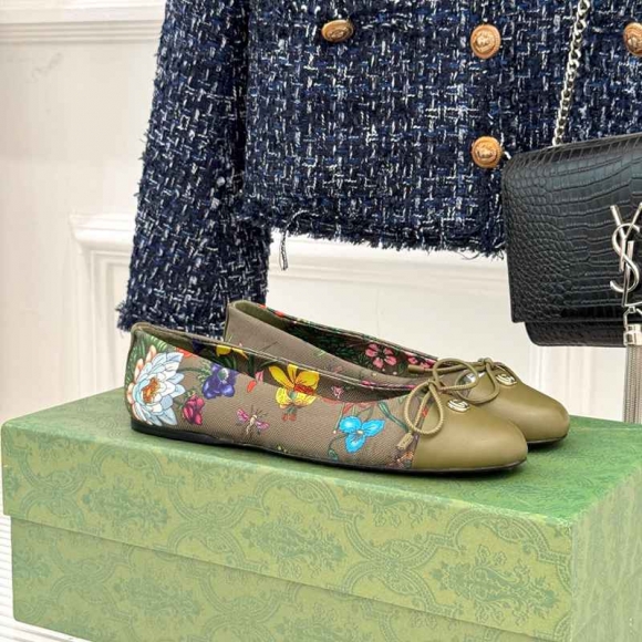 【GUCCI】バレエシューズレディース 【GUCCI】バレエシューズレディース
