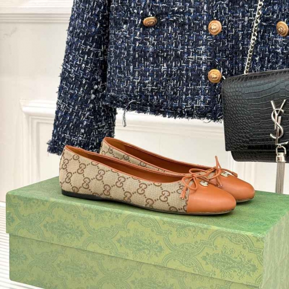 【GUCCI】バレエシューズレディース 【GUCCI】バレエシューズレディース