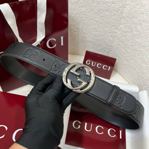 グッチ メンズ ベルト GG 3.8cm グッチ メンズ ベルト GG 3.8cm