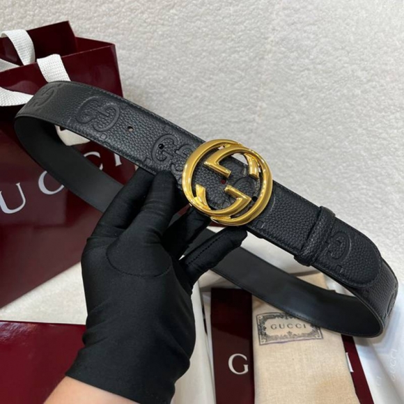 グッチ メンズ ベルト GG 3.8cm グッチ メンズ ベルト GG 3.8cm