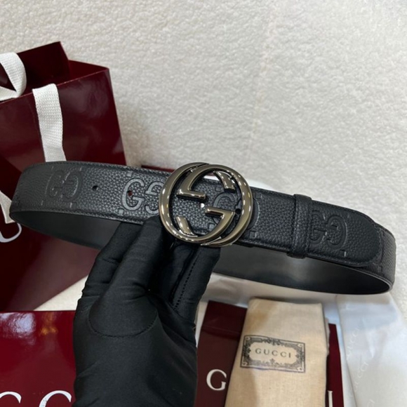 グッチ メンズ ベルト GG 3.8cm グッチ メンズ ベルト GG 3.8cm