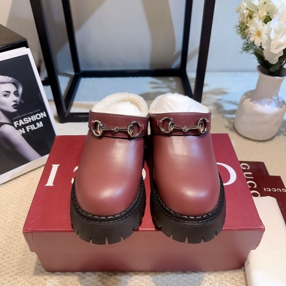 【GUCCI】ファースリッポンレディース 【GUCCI】ファースリッポンレディース