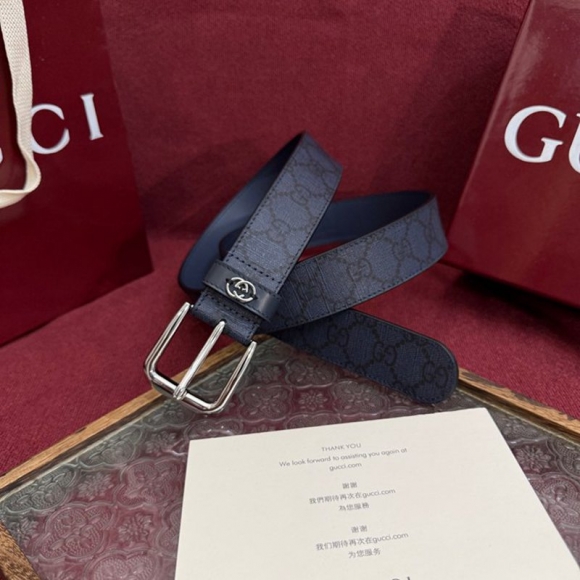 グッチ メンズ ベルト GG 3.5cm グッチ メンズ ベルト GG 3.5cm