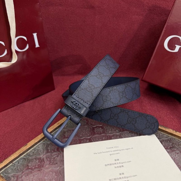 グッチ メンズ ベルト GG 3.5cm グッチ メンズ ベルト GG 3.5cm