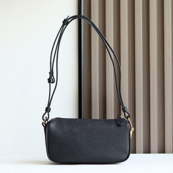GUCCI 860784 カーフレザー、レザー ブラウン、ゴールド ハンドバッグ 馬銜、クラシック 20x19cm サイズ:20x19cm