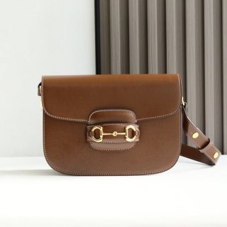 GUCCI 602204 ブラウン 斜め掛けバッグ 馬銜 25x18cm サイズ:25x18cm GUCCI 602204 ブラウン 斜め掛けバッグ 馬銜 25x18cm サイズ:25x18cm