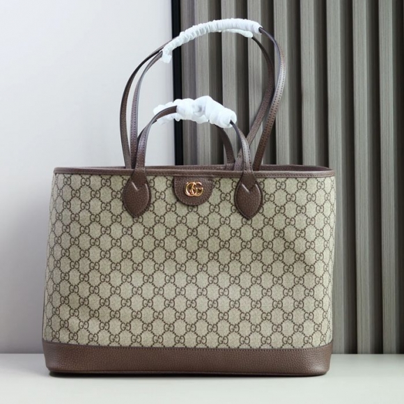 GUCCI 739730 レザー ブラウン トートバッグ、ショルダーバッグ、ハンドバッグ オフィディア 38x28x15cm サイズ:38x28x15cm GUCCI 739730 レザー ブラウン トートバッグ、ショルダーバッグ、ハンドバッグ オフィディア 38x28x15cm サイズ:38x28x15cm