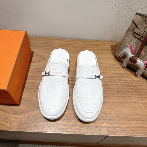 【HERMES】SS25スリッポンレザースリッポンメンズレディース 【HERMES】SS25スリッポンレザースリッポンメンズレディース