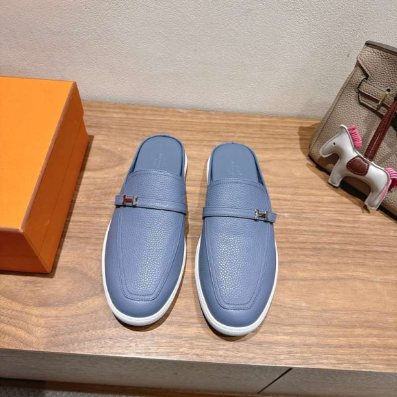 【HERMES】SS25スリッポンレザースリッポンメンズレディース 【HERMES】SS25スリッポンレザースリッポンメンズレディース
