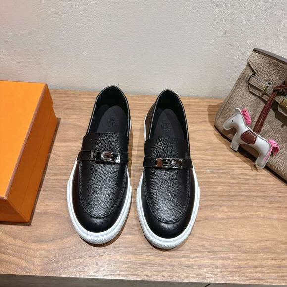 【HERMES】25新作スリッポンレザースリッポンメンズレディース 【HERMES】25新作スリッポンレザースリッポンメンズレディース