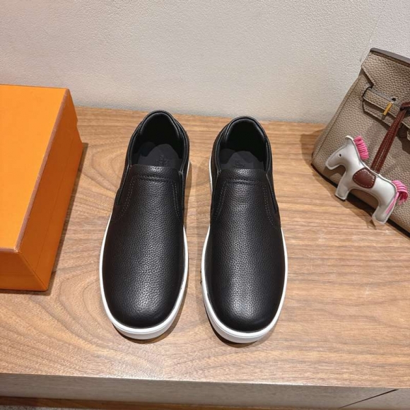 【HERMES】25新作スリッポンレザースリッポンメンズレディース 【HERMES】25新作スリッポンレザースリッポンメンズレディース