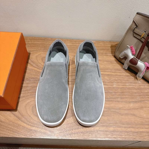 【HERMES】25新作スリッポンレザースリッポンメンズレディース 【HERMES】25新作スリッポンレザースリッポンメンズレディース