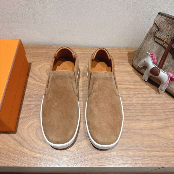 【HERMES】25新作スリッポンレザースリッポンメンズレディース 【HERMES】25新作スリッポンレザースリッポンメンズレディース