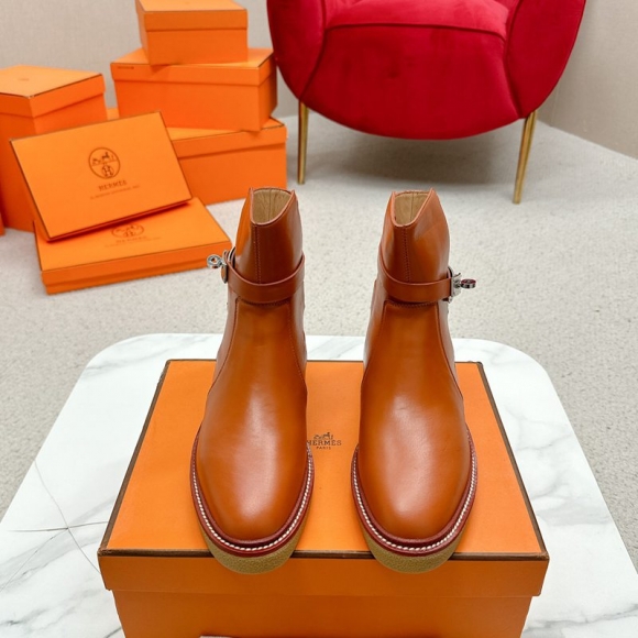 【HERMES】ブーツレザーブーツレディース 【HERMES】ブーツレザーブーツレディース