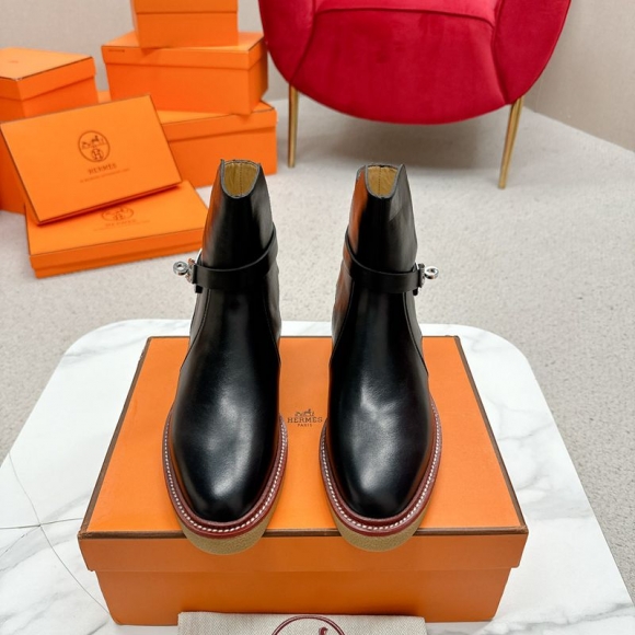 【HERMES】ブーツレザーブーツレディース 【HERMES】ブーツレザーブーツレディース