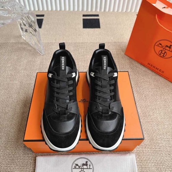 【HERMES】スニーカーレザースニーカーメンズ 【HERMES】スニーカーレザースニーカーメンズ