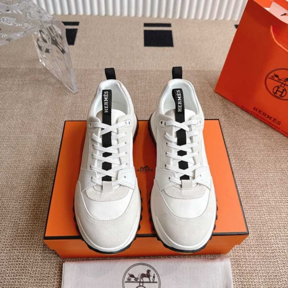 【HERMES】スニーカーレザースニーカーメンズ 【HERMES】スニーカーレザースニーカーメンズ