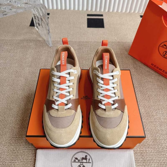 【HERMES】スニーカーレザースニーカーメンズ 【HERMES】スニーカーレザースニーカーメンズ