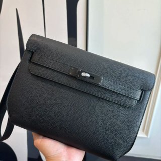 HERMES ケリー デペッシュ 25 クラッチバッグ トゴ革 ショルダーストラップ付き サイズ: