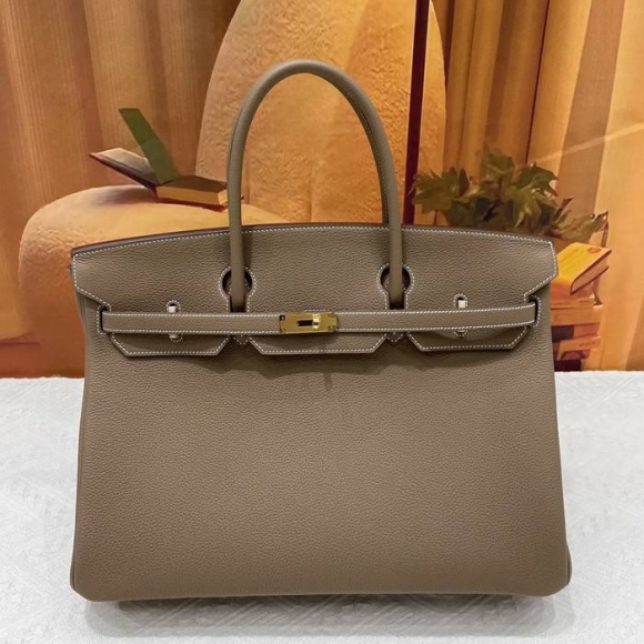 HERMES バーキン 40cm カーフレザー ブラック ハンドバッグ セミハンドメイド 金具ゴールド/シルバー 40cm Birkin 40cm サイズ:40cm HERMES バーキン 40cm カーフレザー ブラック ハンドバッグ セミハンドメイド 金具ゴールド/シルバー 40cm Birkin 40cm サイズ:40cm