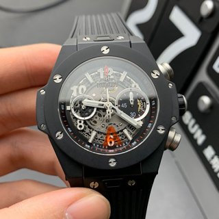 HUBLOT 411.CI.1170.RX ビッグバン ウニコ ブラックマジック セラミック 優等商品 HUBLOT 411.CI.1170.RX ビッグバン ウニコ ブラックマジック セラミック 優等商品
