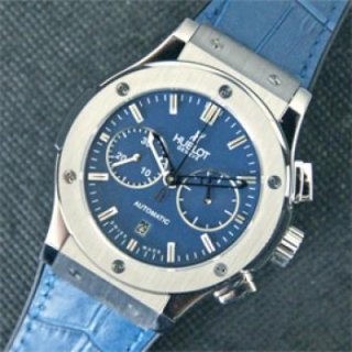 HUBLOT クラシックフュージョン ブルー文字盤 ブルーベルト 超素敵 HUBLOT クラシックフュージョン ブルー文字盤 ブルーベルト 超素敵
