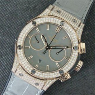 HUBLOT クラシックフュージョン 自動巻き 14Kゴールドケース 高精度