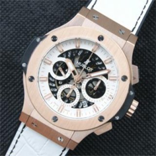HUBLOT ビッグバン 14Kゴールド素材 スケルトン式 激安老舗 HUBLOT ビッグバン 14Kゴールド素材 スケルトン式 激安老舗