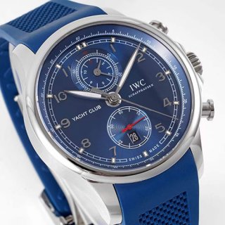 IWC ポルトギーゼ ヨットクラブ IW390701 ブルー ラバーベルト コピー IWC ポルトギーゼ ヨットクラブ IW390701 ブルー ラバーベルト コピー