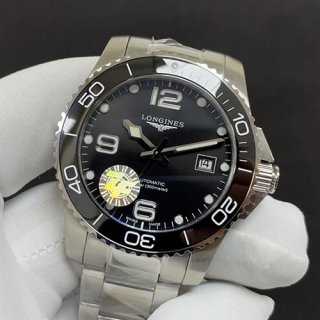 LONGINES L3.781.4.76.6 ZF製 ハイドロコンクエスト 41mm ブラック 満足度最高 LONGINES L3.781.4.76.6 ZF製 ハイドロコンクエスト 41mm ブラック 満足度最高