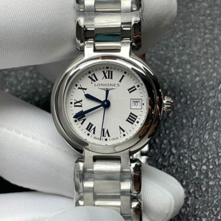 LONGINES L8.110.4.71.6 プリマルナ クォーツ 26.5mm レディース シルバー LONGINES L8.110.4.71.6 プリマルナ クォーツ 26.5mm レディース シルバー
