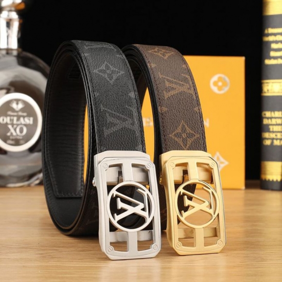LV メンズ ベルト 自動バックル 35mm LV メンズ ベルト 自動バックル 35mm