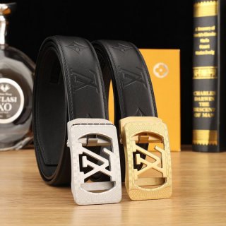 LV メンズ ベルト 自動バックル 35mm LV メンズ ベルト 自動バックル 35mm