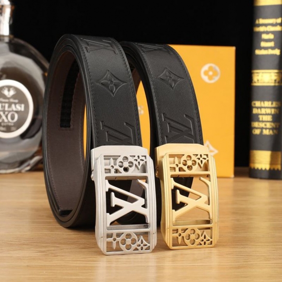 LV メンズ ベルト 自動バックル 35mm LV メンズ ベルト 自動バックル 35mm
