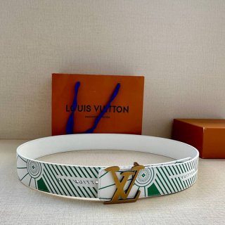 LV メンズ ベルト インプリント 両面用 4.0cm LV メンズ ベルト インプリント 両面用 4.0cm