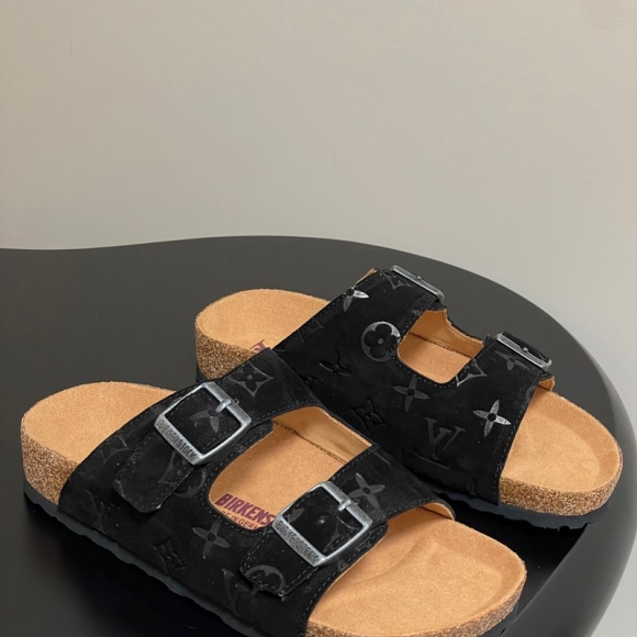 【LOUISVUITTON】BIRKENSTOCKコラボボストンサンダルスリッポンメンズレディース 【LOUISVUITTON】BIRKENSTOCKコラボボストンサンダルスリッポンメンズレディース
