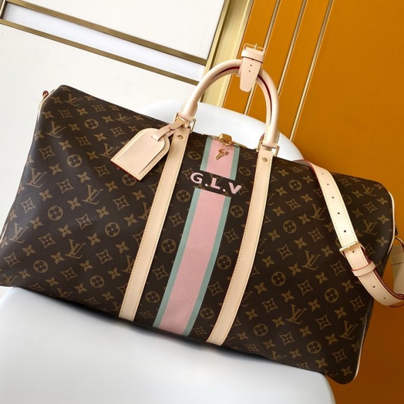 LOUIS VUITTON P01943 キープオール55 サイズ:55x31x26cm LOUIS VUITTON P01943 キープオール55 サイズ:55x31x26cm