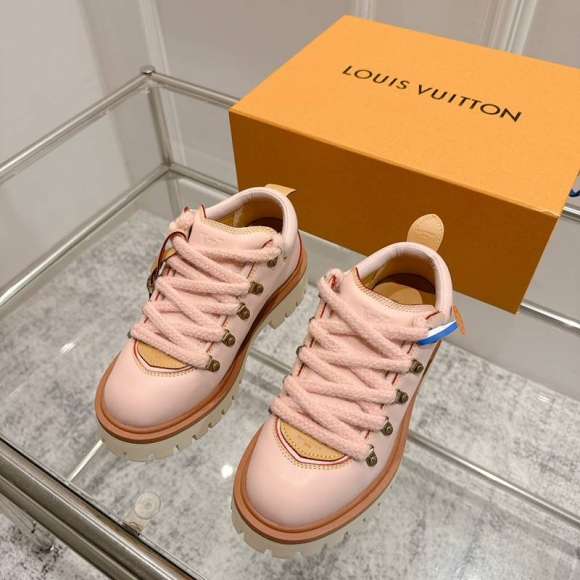 【LOUISVUITTON】リミックス登山ブーツレザーブーツ厚底ブーツメンズレディース 【LOUISVUITTON】リミックス登山ブーツレザーブーツ厚底ブーツメンズレディース