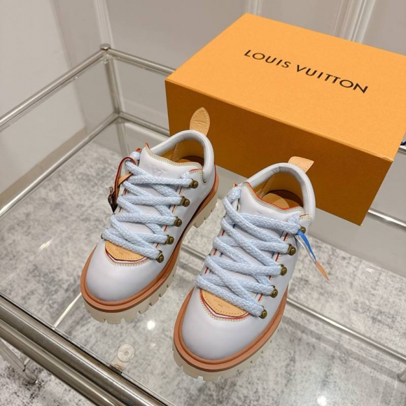 【LOUISVUITTON】リミックス登山ブーツレザーブーツ厚底ブーツメンズレディース 【LOUISVUITTON】リミックス登山ブーツレザーブーツ厚底ブーツメンズレディース