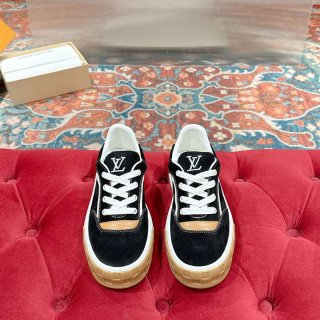 【LOUISVUITTON】新作スニーカーレザースニーカーキャンバススニーカーメンズ 【LOUISVUITTON】新作スニーカーレザースニーカーキャンバススニーカーメンズ